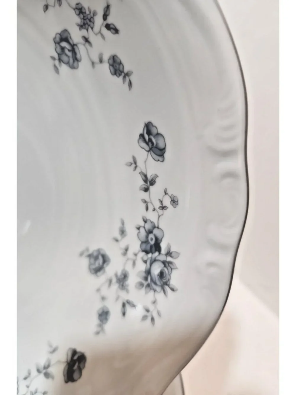 Vtg Johann Haviland Blue Garland Soup Cereal Pasta Bowls 7.5